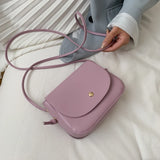 Arrival Women Shoulder Bag Candy PU Leather Ladies Small Square Crossbody Bags