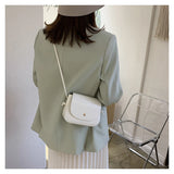Arrival Women Shoulder Bag Candy PU Leather Ladies Small Square Crossbody Bags
