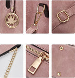 Arrival Women's PU Leather Handbags Large Capacity Messenger Bags 3-Piece Set