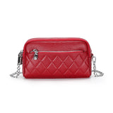 Cow Leather Cross-body Bag for Women Large Capacity Girl's Bag