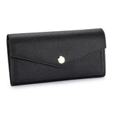 Ladies Leather High Wallet Palm Pattern Long Purse Clutch