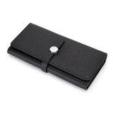 Soft Leather Clutch with Phone Pocket Long Wallet for Women