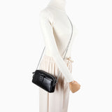 Arrivals Small Handbag Cowhide Double-layer Clutch