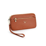 Leather Woman Clutch Wallet with Hand Rope for Lady