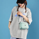 Women Lightweight Nylon Crossbody Tote Handbag for Shopping