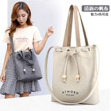 Women's Canvas Casual Shoulder Bag Large Capacity Purses Bags