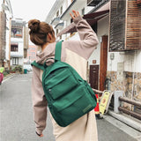 Arrive Women Casual Nylon Backpack Large School Bags For Teenage Girls