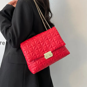 Leather Chain Shoulder Bags for Women