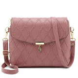 Pink Quilted Dream Messenger Bag for Women