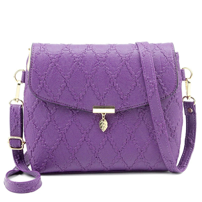 Pink Quilted Dream Messenger Bag for Women