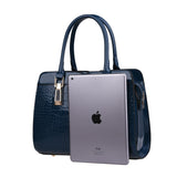 Crocodile Pattern Shoulder Messenger Bag