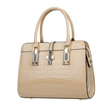 Crocodile Pattern Shoulder Messenger Bag