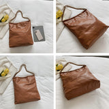 Autumn Women's Quilted Leather Shoulder Bag
