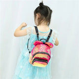 Sequins Mouse Ears Mini Backpack for Baby Girls Kids