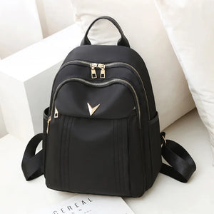 Oxford Fabric Backpack Women Shoulder Bags Travel Backpack