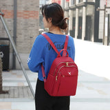 Oxford Fabric Backpack Women Shoulder Bags Travel Backpack