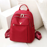 Oxford Fabric Backpack Women Shoulder Bags Travel Backpack