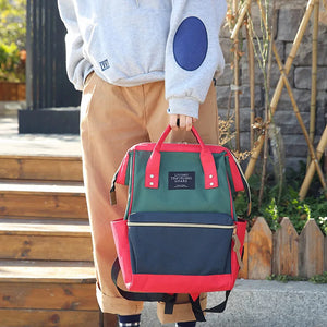 Backpack Women Backpack Pure Teenager Girl School Bag Casual Female Shoulder Bag