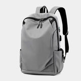 Men's Waterproof Laptop Backpack USB Charging