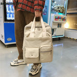 Anti-theft Nylon School Backpack for Teen Girls