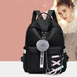 Teenager Schoolbags Multi-pocket Shoulder Bags Oxford Backpack
