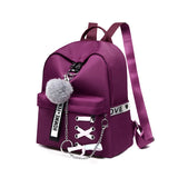 Teenager Schoolbags Multi-pocket Shoulder Bags Oxford Backpack