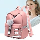 Teenager Schoolbags Multi-pocket Shoulder Bags Oxford Backpack