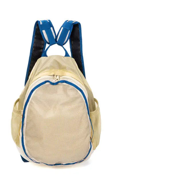 Nylon Canvas High-Capacity Backpack Preppy Style Bookbag