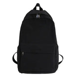 Solid Women Backpack Shoulder Bag School Bag For Teenage Girl