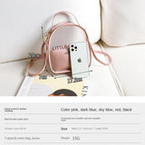 Mini Matte Women's Makeup bag Student Crossbody Bag