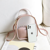 Mini Matte Women's Makeup bag Student Crossbody Bag