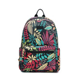 Printed Waterproof Nylon Backpack for Women