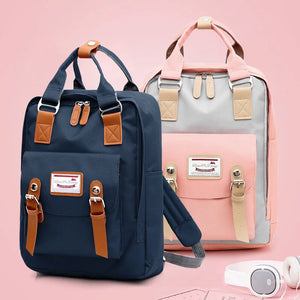 College Wind Travel Backpack Men Women High School Students Bag