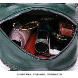 Female School Bag with Bear Pendant for Teenage Girls
