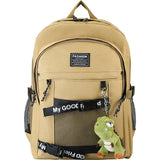 Canvas Laptop Backpack Large Schoolbag Unisex College Backp