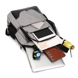 Men's Anti Theft Laptop Backpack Oxford Rucksack E153