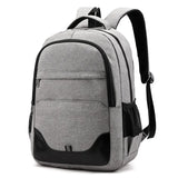 Men's Anti Theft Laptop Backpack Oxford Rucksack E153