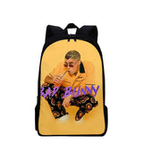 Bad Bunny Backpack Cartoon Anime Waterproof Laptop Backpack