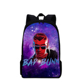 Bad Bunny Backpack Cartoon Anime Waterproof Laptop Backpack