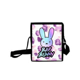 Bad Bunny Crossbody Bag Kids Casual Cartoon School Bag