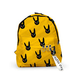 Bad Bunny Primary School Backpack Men Women Waterproof Laptop Travel Bag