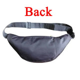 Canvas Fanny Pack Waist Hip Belt Bag Purse Pouch Travel Running Sport Bum