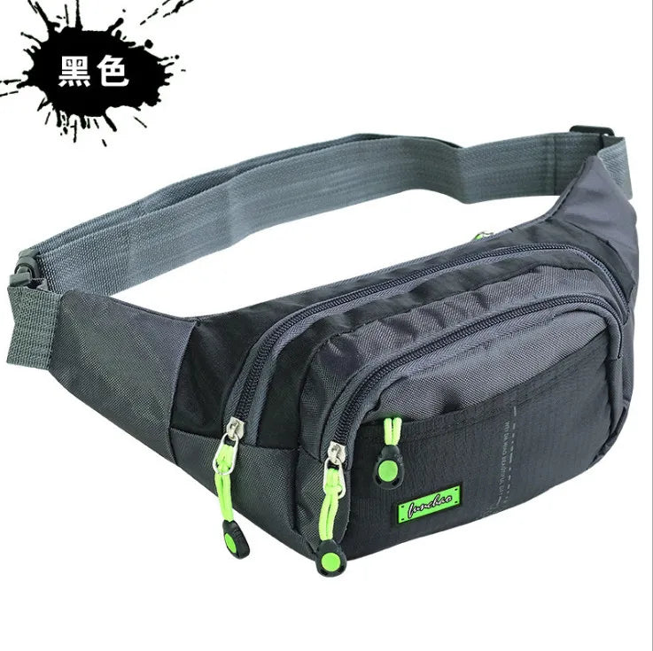 Canvas Fanny Pack Waist Hip Belt Bag Purse Pouch Travel Running Sport Bum