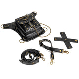 Steampunk Retro Shoulder Bag Outdoor Phone Chain Waist Fanny Pack