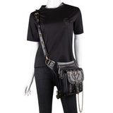 Steampunk Retro Shoulder Bag Outdoor Phone Chain Waist Fanny Pack