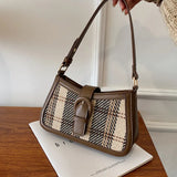 Women's Portable Messenger Bag Texture Armpit Bag