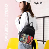 Women Backpack Mini Small Plecak Female Shoulder Bag Waterproof