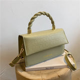 Stone Prints Shoulder Bag Tote Crossbody Female Bag
