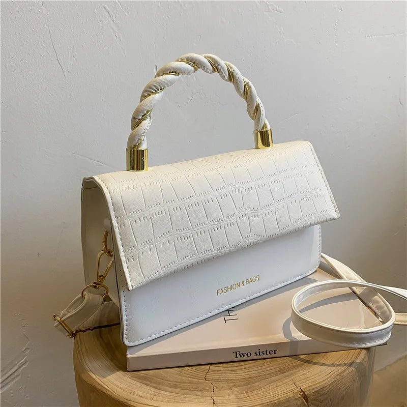 Stone Prints Shoulder Bag Tote