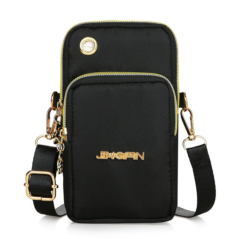 Balloon Mobile Phone Crossbody Bag for Women - Shoulder Bag with Headphone Plug